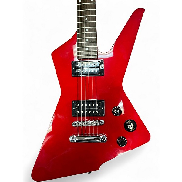 Used Ibanez DTX-120 Red Solid Body Electric Guitar