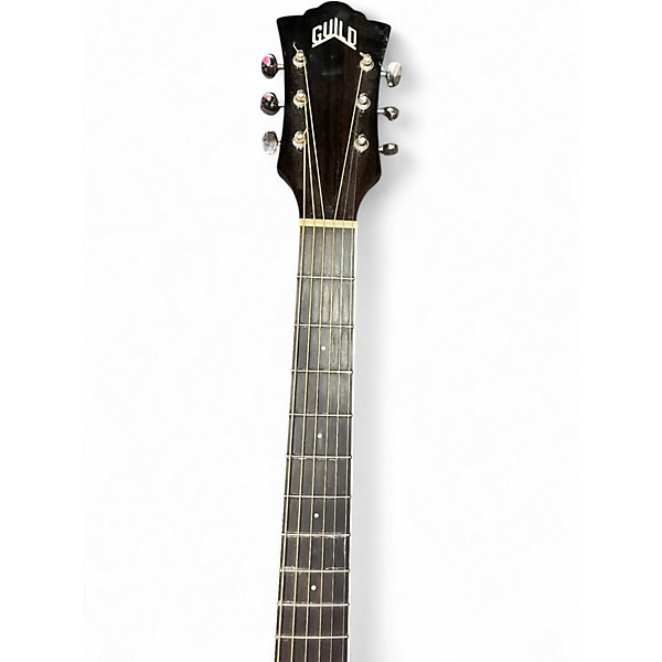 Used Guild D260E Deluxe Natural Acoustic Electric Guitar