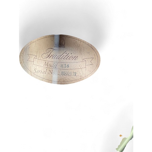 Used Hondo H18 Natural Acoustic Guitar