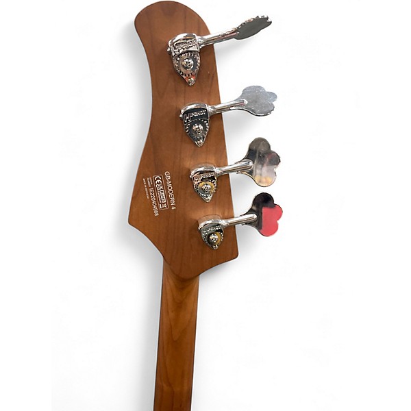 Used Cort GB MODERN NATURAL BIRDSEYE MAPLE Electric Bass Guitar