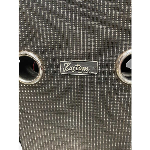 Vintage 1980s Kustom 2-15 B Bass Cabinet