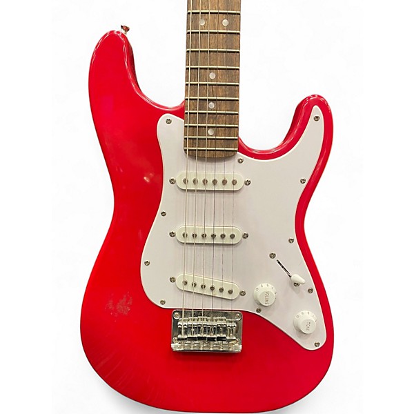 Used Squier Mini Affinity Stratocaster Dakota Red Electric Guitar