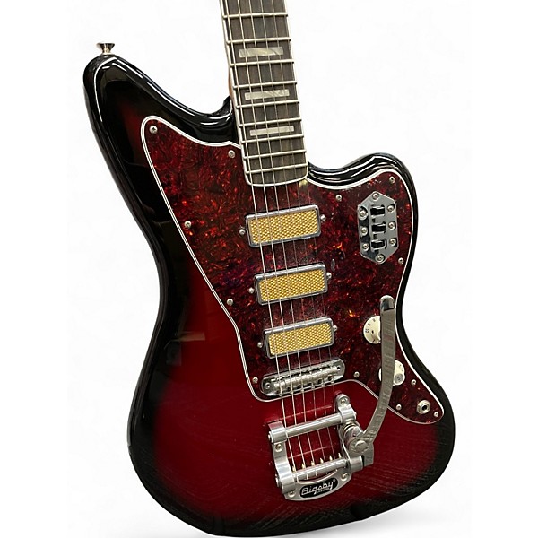 Used Fender GOLD FOIL JAZZMASTER CANDY APPLE BURST Solid Body Electric Guitar