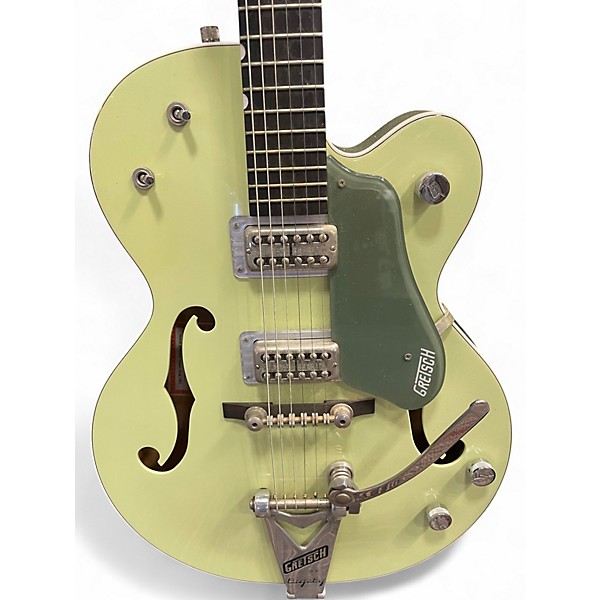 Used Gretsch Guitars G6118T 130th Anniversary Jr lime Hollow Body Electric Guitar