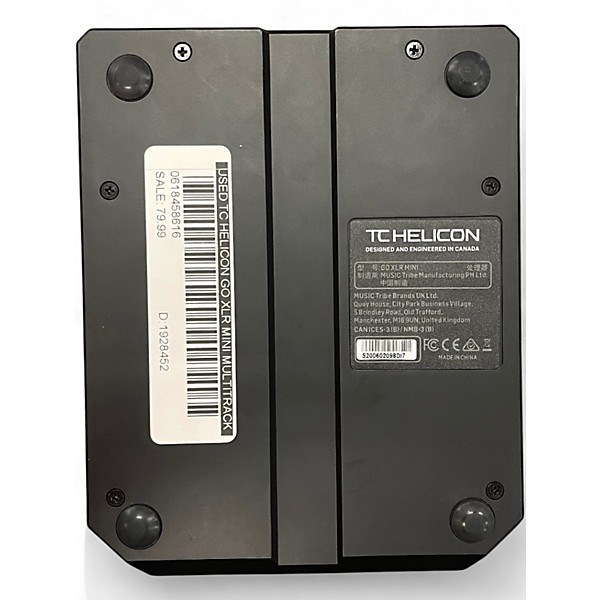 Used TC Helicon GO XLR MINI MultiTrack Recorder