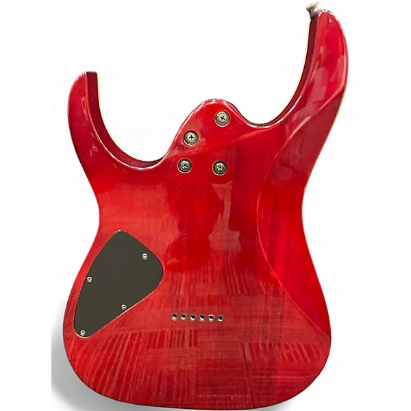 Used Ibanez RG3EXFM1 Red Solid Body Electric Guitar