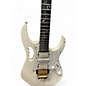Used Ibanez JEM7VP Alpine White Solid Body Electric Guitar