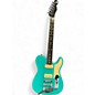 Used Reverend Greg Koch Gristle 90 Turquoise Solid Body Electric Guitar thumbnail