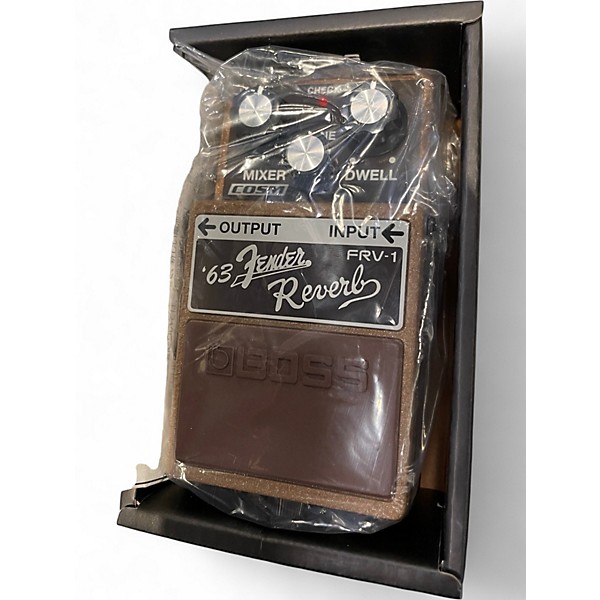 Used BOSS FRV1 Fender 63 Reverb Effect Pedal