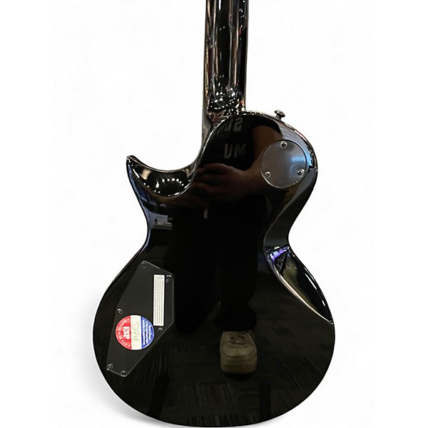 Used 2023 ESP LTD EC1000T DELUXE QUILTED Black Natural Burst Solid Body Electric Guitar