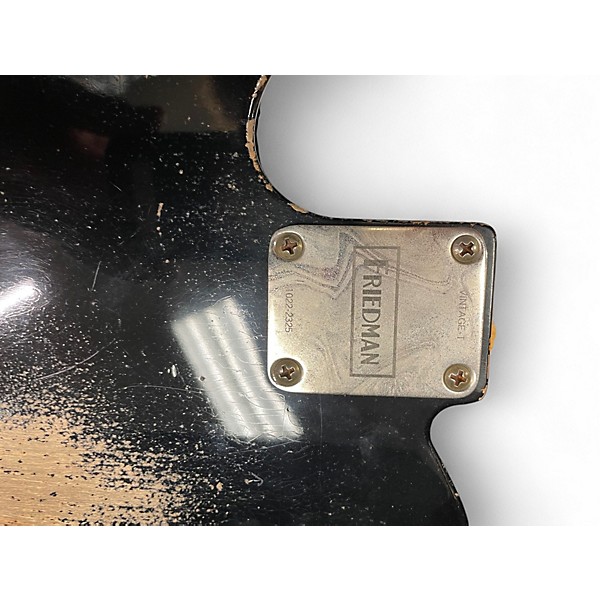 Used Friedman Vintage T AMBS90th AGED BLACK Solid Body Electric Guitar