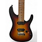 Used Ibanez Prestige AZ24027 7-String Tri Fade Burst Flat Solid Body Electric Guitar