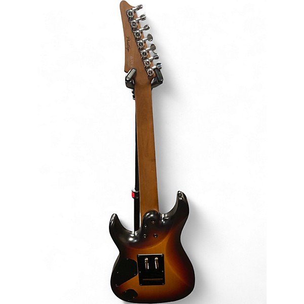 Used Ibanez Prestige AZ24027 7-String Tri Fade Burst Flat Solid Body Electric Guitar