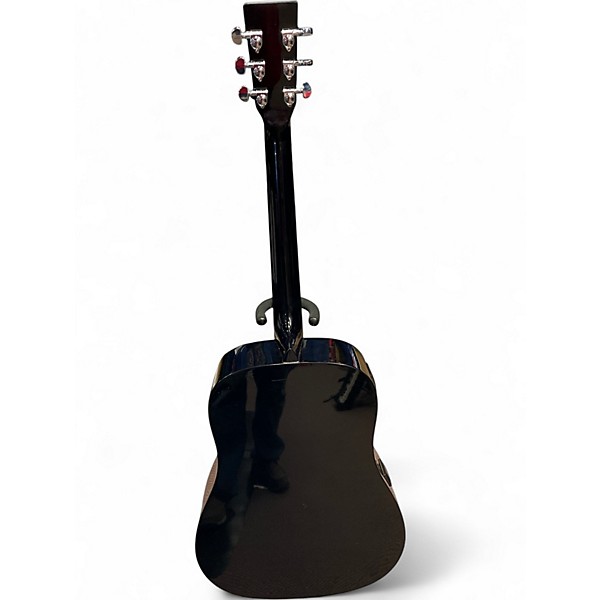 Used Zager ZAD-20E Black Acoustic Electric Guitar