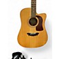 Used Washburn D52SWCE Natural Acoustic Electric Guitar