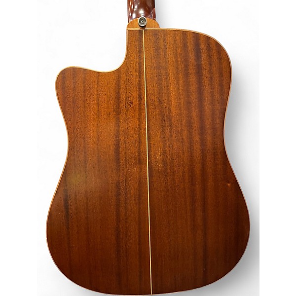 Used Washburn D52SWCE Natural Acoustic Electric Guitar