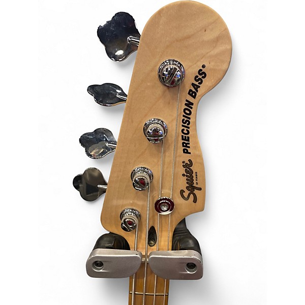 Used Squier Precision Bass BLACK Electric Bass Guitar