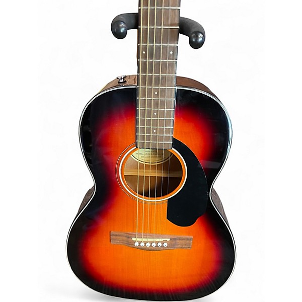 Used Fender CP60S 2 Tone Sunburst Acoustic Guitar