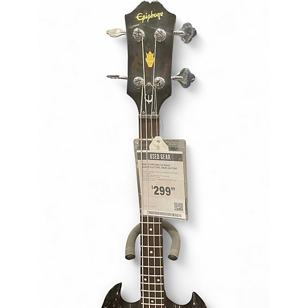 Used Epiphone SG BASS BLACK Electric Bass Guitar