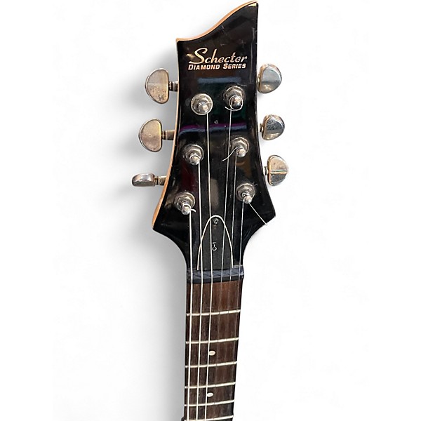 Used Schecter Guitar Research Hellraiser C1 White Solid Body Electric Guitar