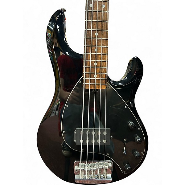 Used Sterling by Music Man Ray35 5 String Black Electric Bass Guitar