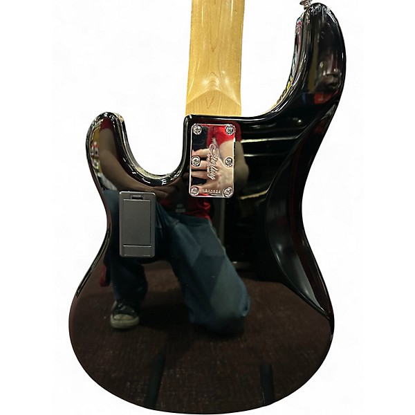 Used Sterling by Music Man Ray35 5 String Black Electric Bass Guitar