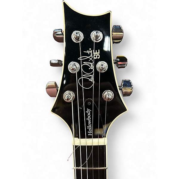 Used PRS SE HOLLOWBODY STANDARD Black Hollow Body Electric Guitar