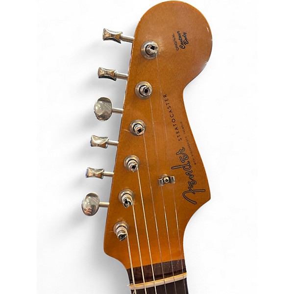 Used Fender  Vintera II Road Worn '60s Stratocaster  Rosewood Fingerboar Sonic Blue Solid Body Electric Guitar