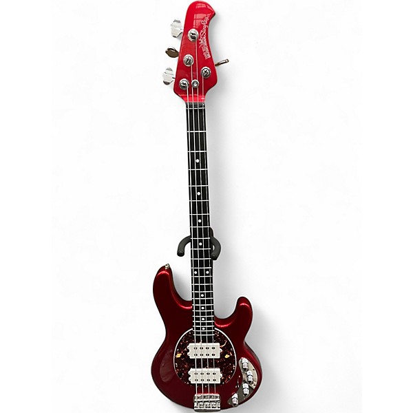 Used Ernie Ball Music Man StingRay Special HH Candy Apple Red Electric Bass Guitar