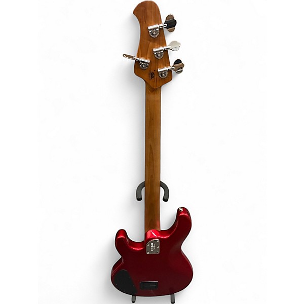Used Ernie Ball Music Man StingRay Special HH Candy Apple Red Electric Bass Guitar