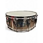 Used Pearl 14X5.5 STEEL CHROME SNARE Drum thumbnail
