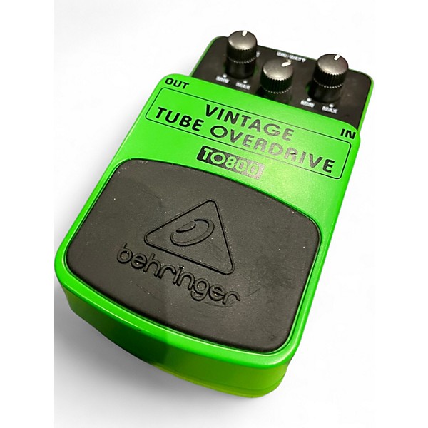 Used Behringer TO800 Vintage Tube Overdrive Effect Pedal