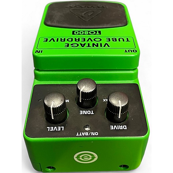 Used Behringer TO800 Vintage Tube Overdrive Effect Pedal