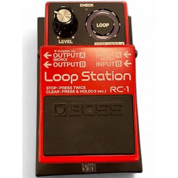 Used BOSS RC1 Loop Station Pedal
