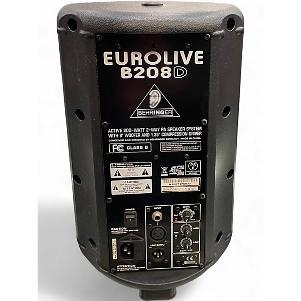 Used Behringer B205D Powered Monitor