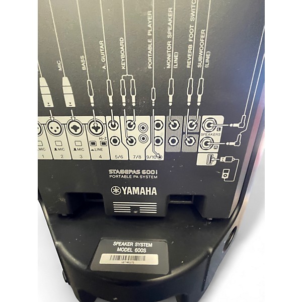 Used Yamaha Stagepas 600I Sound Package