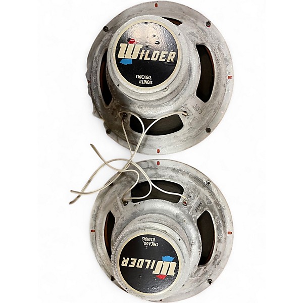 Vintage 1960s Wilder 2x12 SPEARKER CABINET (4 OHM/16 OHM) Guitar Cabinet