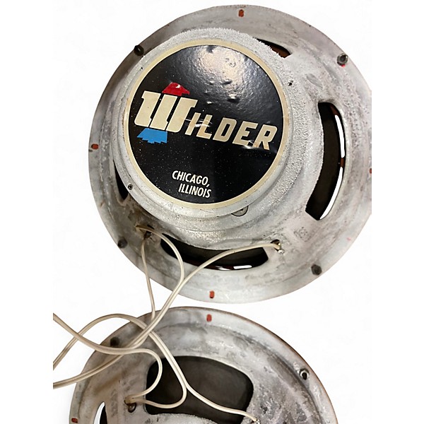 Vintage 1960s Wilder 2x12 SPEARKER CABINET (4 OHM/16 OHM) Guitar Cabinet