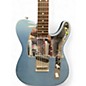Used Squier Telecaster Blue Solid Body Electric Guitar