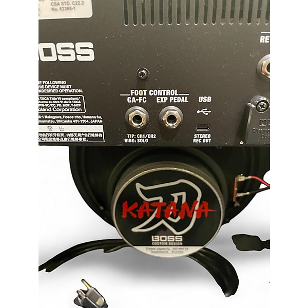 Used BOSS Katana 100 100W 1X12 Guitar Combo Amp