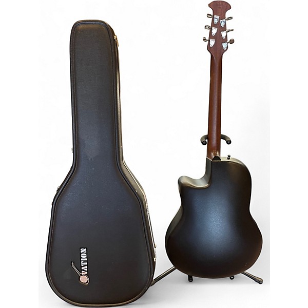 Used Ovation S771 BALLADEER SPECIAL Natural Acoustic Electric Guitar