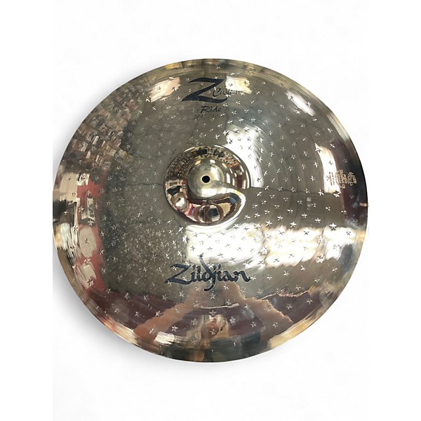 Used Zildjian 22in z custom ride Cymbal