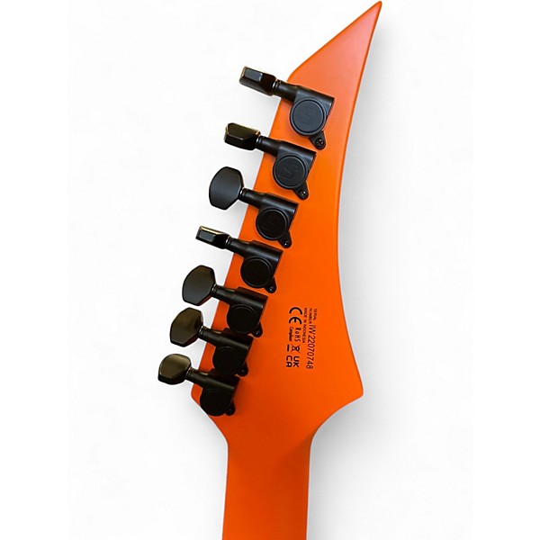 Used Solar Guitars A2.7 Neon Orange Solid Body Electric Guitar