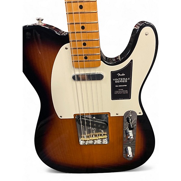 Used Fender VINTERA II SERIES 50'S NOCASTER 2 Color Sunburst Solid Body Electric Guitar