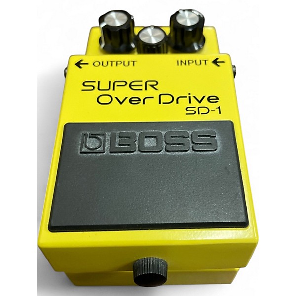 Used BOSS SD1 Super Overdrive Effect Pedal