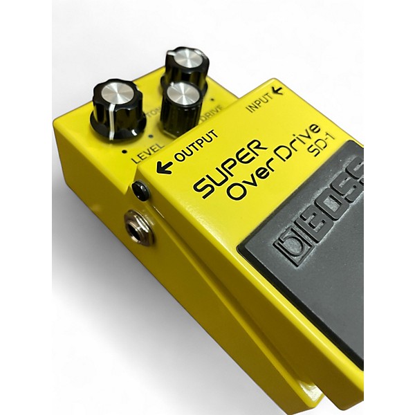 Used BOSS SD1 Super Overdrive Effect Pedal
