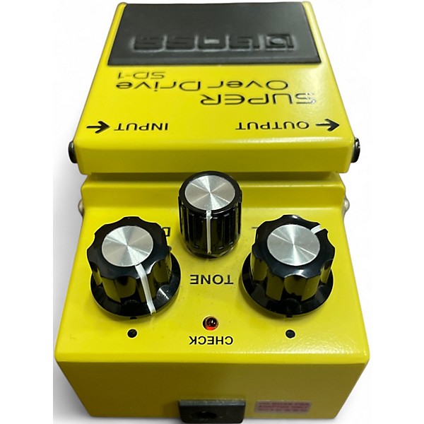 Used BOSS SD1 Super Overdrive Effect Pedal