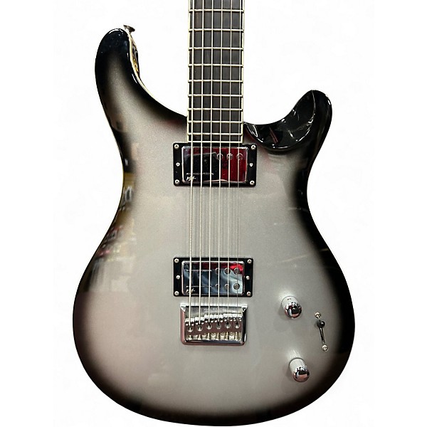 Used PRS Mike Mushok Signature Baritone SE silver burst Solid Body Electric Guitar