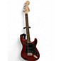 Used Squier Affinity Stratocaster Candy Apple Red Solid Body Electric Guitar thumbnail