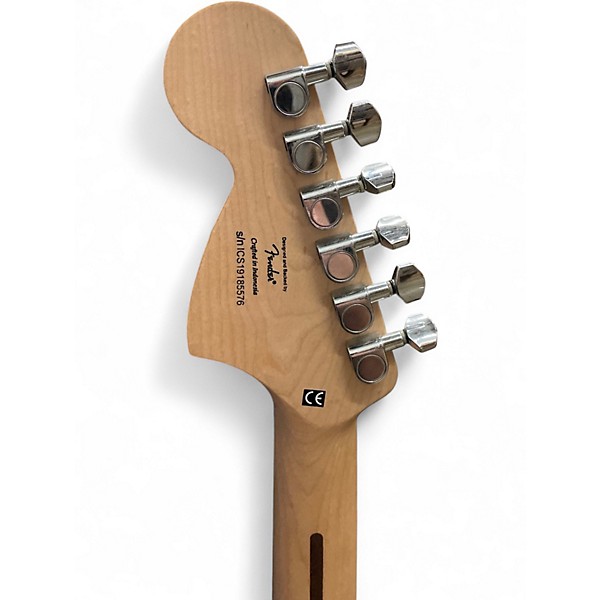 Used Squier Affinity Stratocaster Candy Apple Red Solid Body Electric Guitar